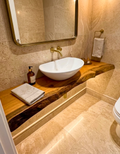 Prancha de Pequiá para Bancada de Lavabo - Tamanho 40cm x 1,50m