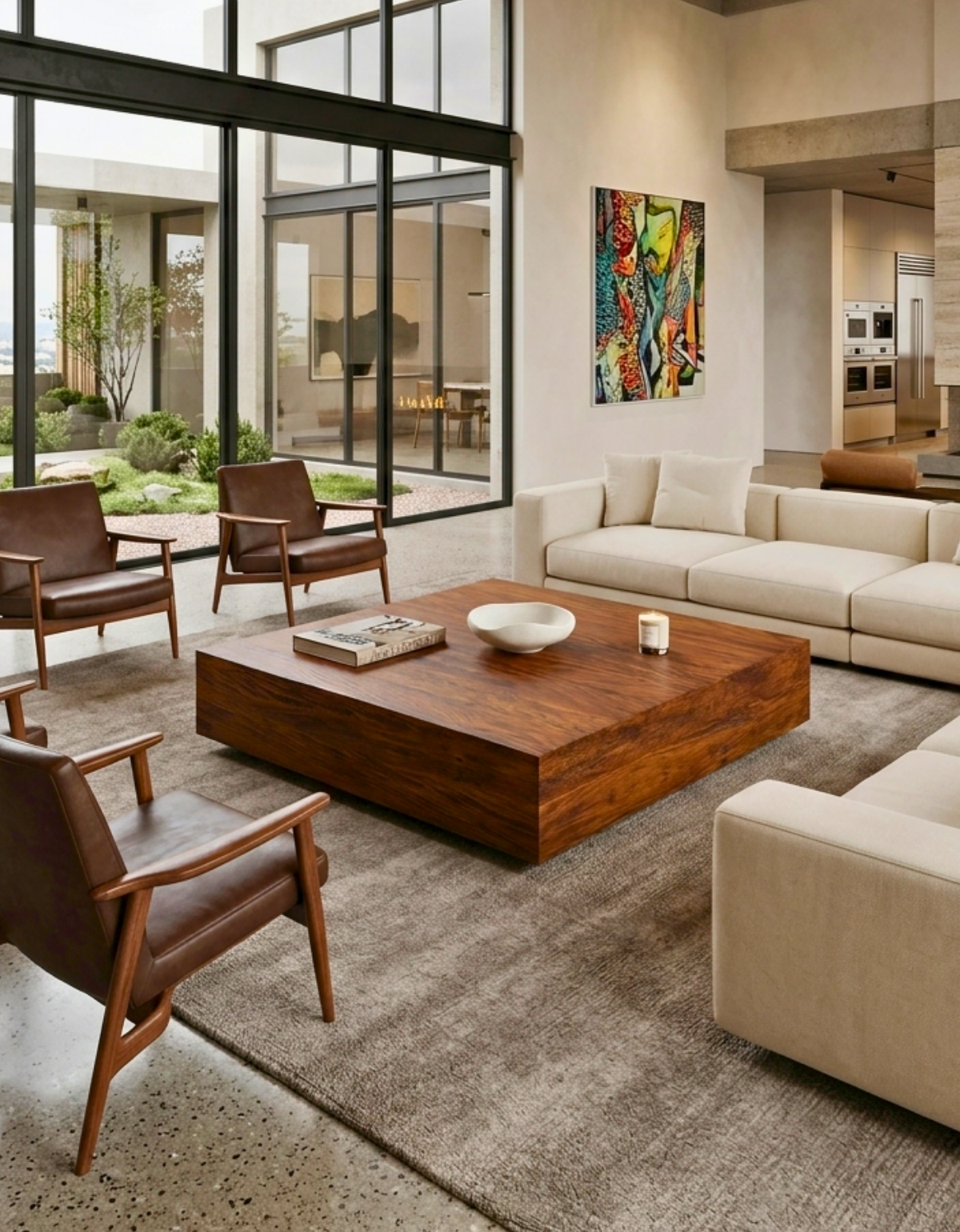 Mesa de Centro Demolição 1,50m x 1,50m