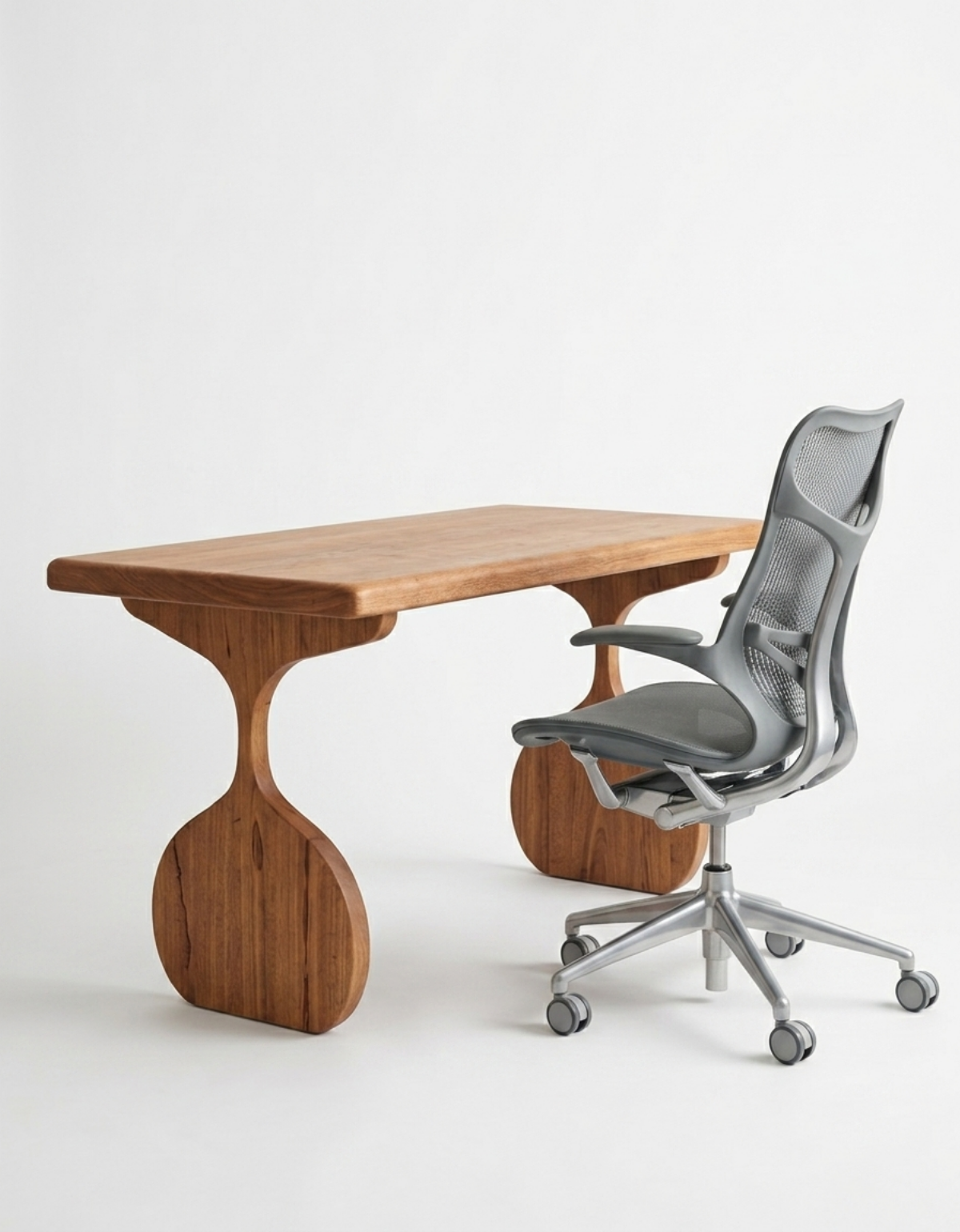 Escrivaninha Leme - Ideal Home Office em Madeira Maciça - 60cm x 1,30m