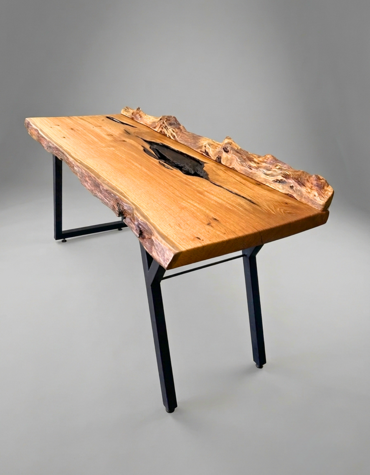 Escrivaninha Cordilheira - Ideal Home Office em Madeira Maciça - 65cm x 1,60m