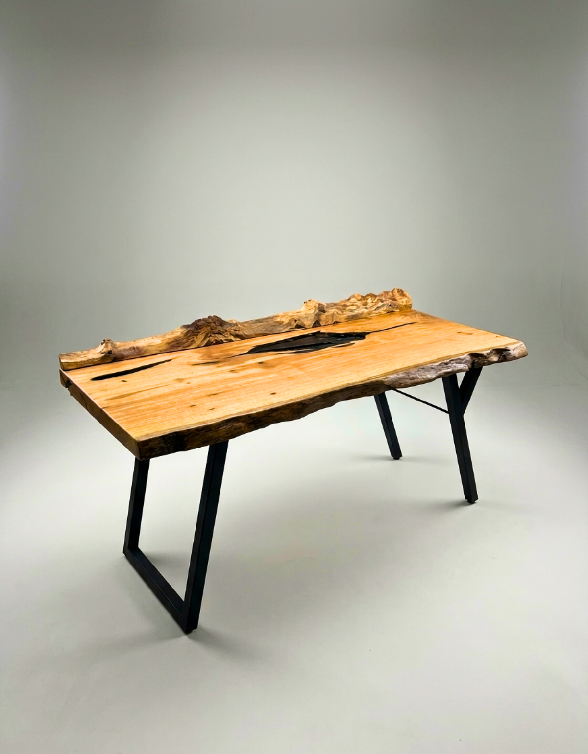 Escrivaninha Cordilheira - Ideal Home Office em Madeira Maciça - 65cm x 1,60m