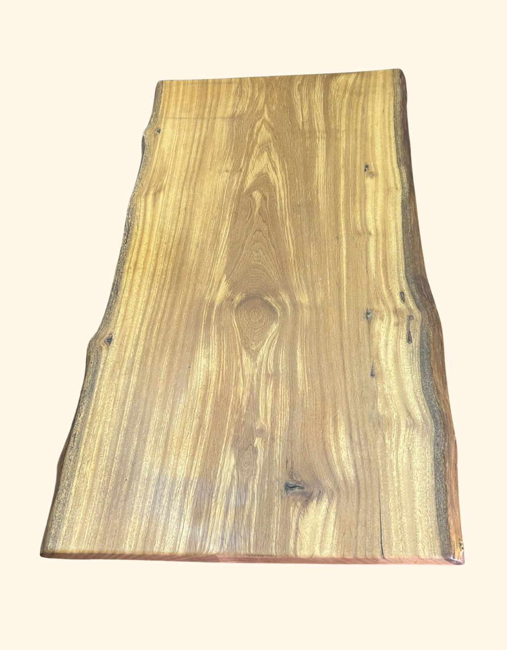 Mesa de Jantar Orgânica 1,59 x 83cm - Pequiá com Borda Natural